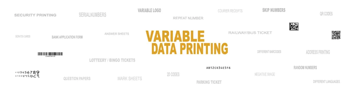 Variable data printing